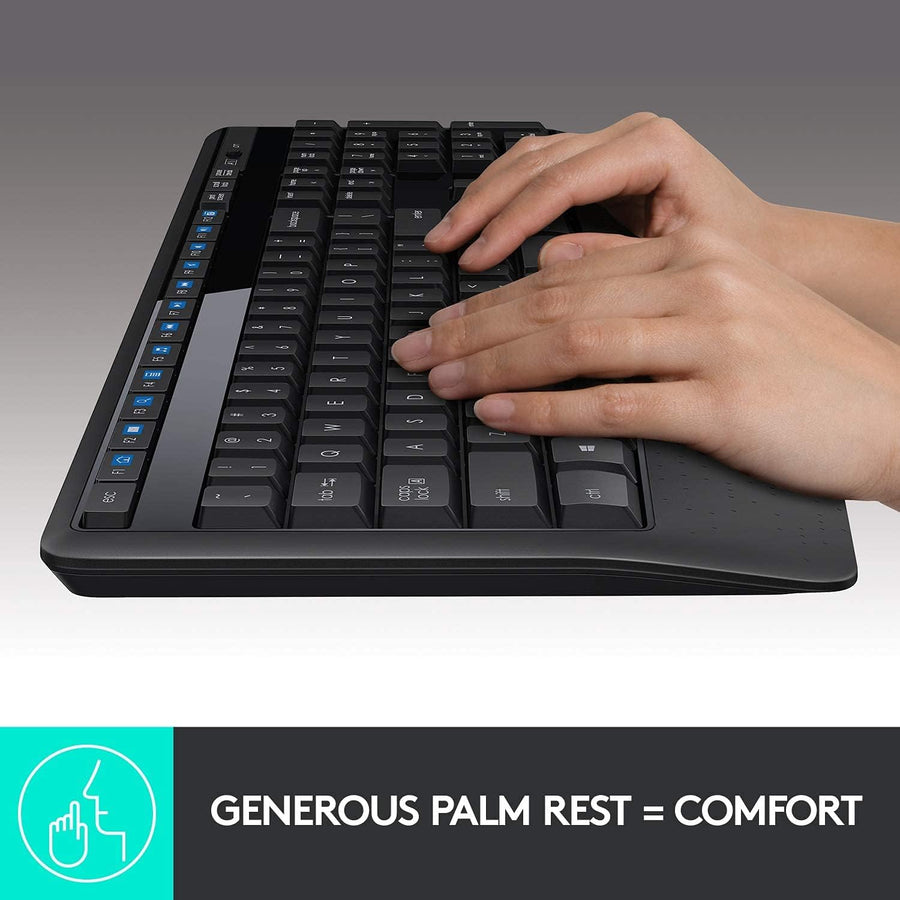 Logitech MK345 Wireless Keyboard and Mouse Combo