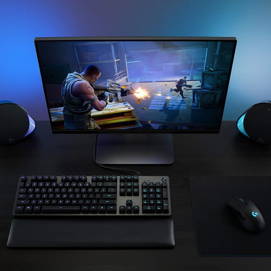 Logitech G513 Carbon LIGHTSYNC RGB Mechanical Gaming Keyboard with GX Red Switches - Linear