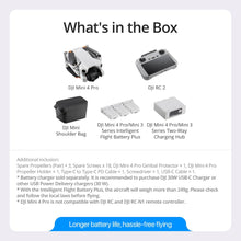 DJI Mini 4 Pro Fly More Combo Plus (RC 2), Folding Mini-Drone 4K HDR Camera, 2 Extra Intelligent Batteries Plus For 45-Min Flight Time