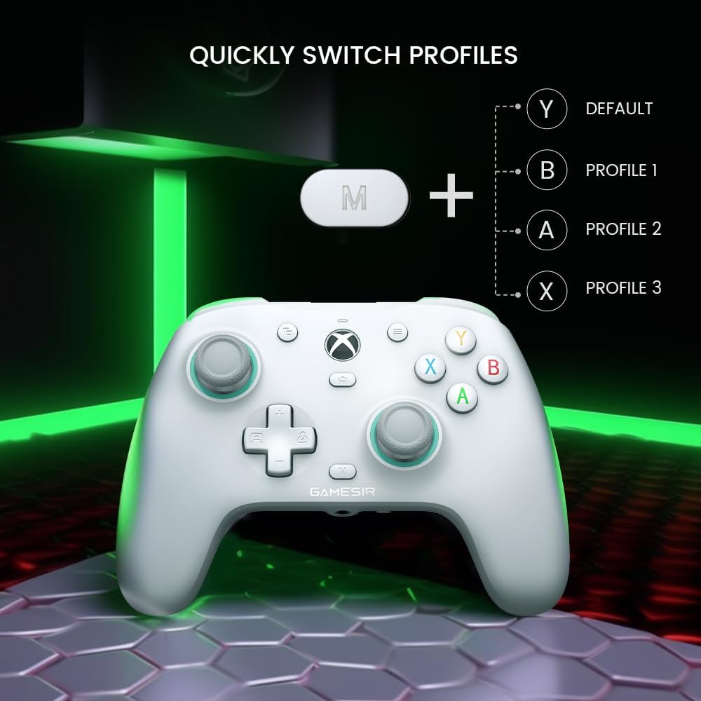 GameSir G7 SE Wired Controller for Xbox Series X|S, Xbox One & Windows 10/11, Plug and Play Gaming Gamepad with Hall Effect Joysticks/Hall Trigger, 3.5 mm Audio Jack
