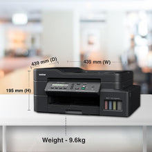 Brother Wireless All In One Ink Tank Printer, DCP-T820DW, Automatic 2 Sided Features, Mobile & Cloud Print And Scan, Network Connectivity, High Yield Ink Bottles