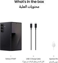 Samsung Galaxy Z Fold7, AI Phone, Jetblack, 256GB Storage, 12GB Memory, 200MP Camera, 3nm Processor, 4400mAh Battery,Jet black