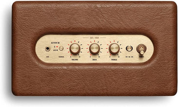 Marshall Acton III 60W Premium Home Wireless Speaker with Bluetooth 5.2 and Multiple Inputs - Enjoy signature Marshall sound | (Brown)