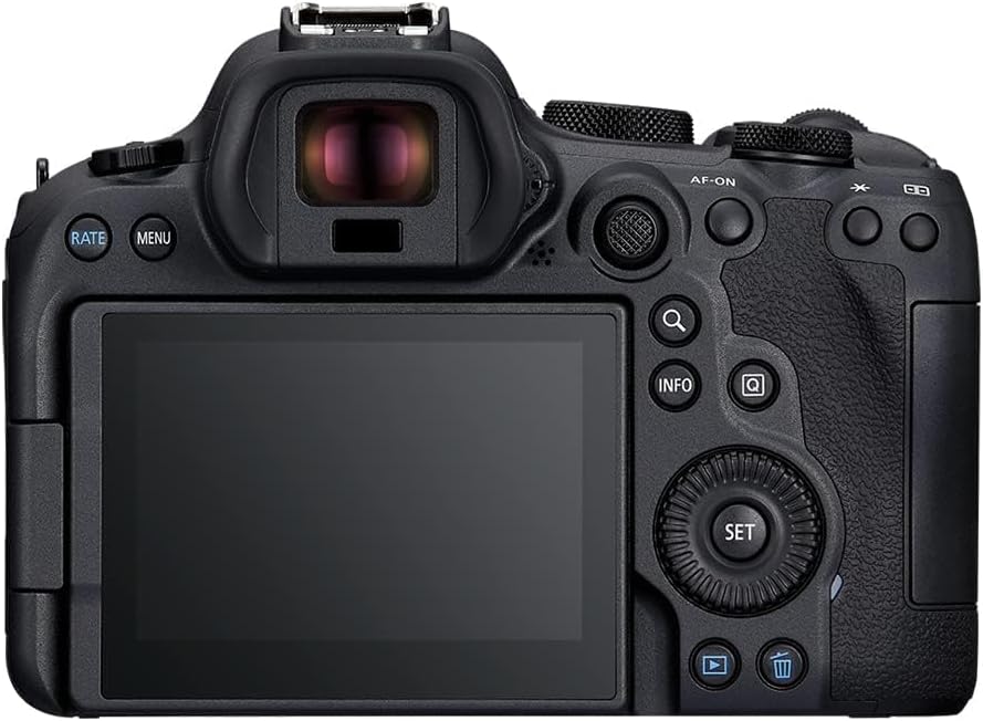 Canon EOS R6 Mark II Full Frame Mirrorless Camera Body Black - image 2
