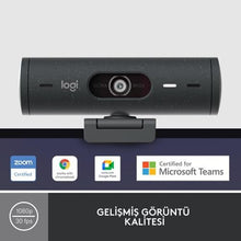 Logitech Brio 300 Full HD Webcam with Privacy Shutter, Noise Reduction Microphone, USB-C, Ceritified for Zoom, Microsoft Teams, Google Meet, Auto Light Correction - Graphite
