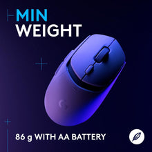 Logitech G309 LIGHTSPEED Wireless Gaming Mouse, Lightweight, LIGHTFORCE Hybrid Switches, HERO 25K Sensor, 300+ Hour Battery Life With AA Battery, 6 Programmable Buttons, PC & Mac - White