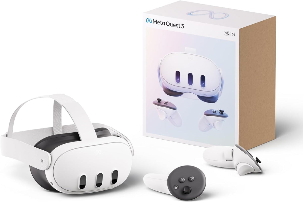 Meta Quest 3 Advanced All-In-One VR Headset 512GB White - image 2