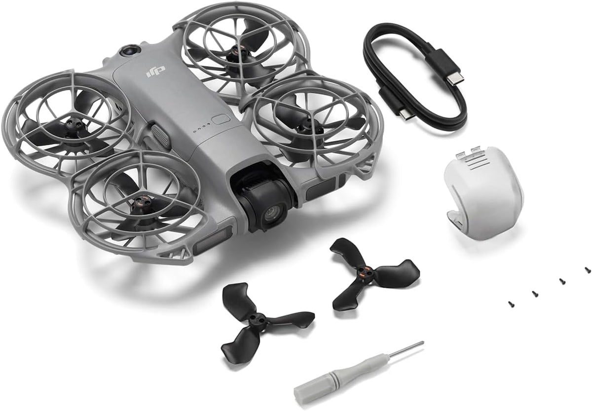 DJI Neo 2 (Drone Only),Lightweight & Foldable 4K Drone With Camera,Palm Takeoff & Landing,Gesture Control, ActiveTrack,Omnidirectional Obstacle Sensing