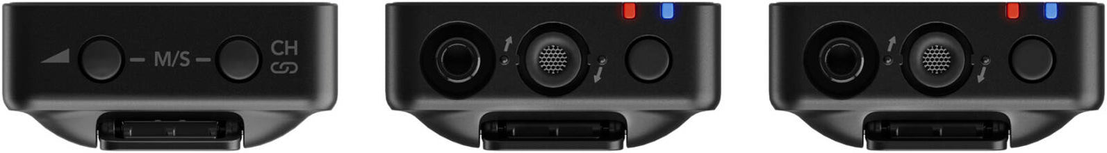 RØDE Wireless PRO Compact Wireless Microphone System with Lavaliers, Records 40Hrs 32-bit Float Audio, 128-bit Encryption, Up to 7 Hrs Bateries, Intelligent GainAssist, Content Creation, Black | WIPRO