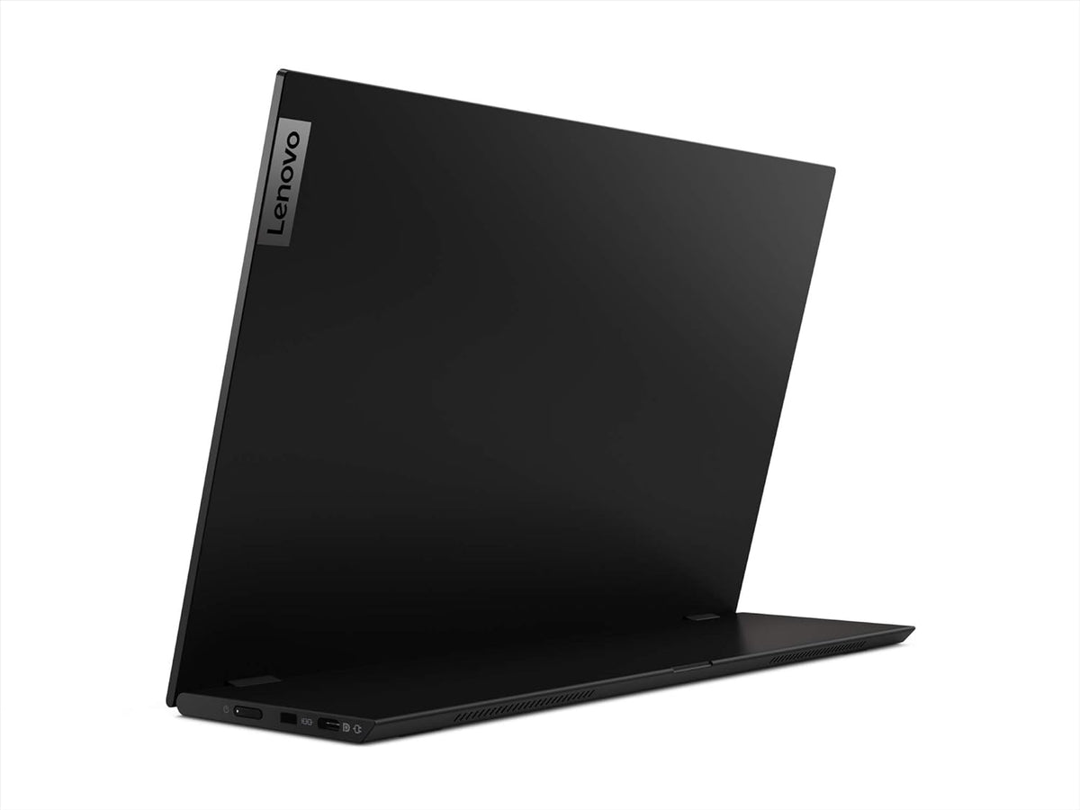 Lenovo Thinkvision M14T, 14 Inch (35.56 Cms) Fhd IPS 1920 x 1080  Monitor,Led, USB Port, 60Hz Refresh Rate,  Tilt, Height Adjust Stand (Raven Black)