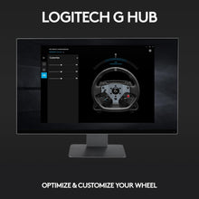 Logitech G PRO Racing Wheel for PC, Direct Drive 11 Nm Force, TRUEFORCE Force Feedback,  OLED Display, Quick Release, PRO Button Layout, Black