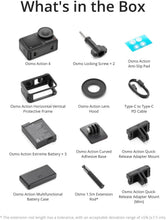 DJI Osmo Action 4 Adventure Combo - 4K/120fps Waterproof Camera with 1/1.3-Inch Sensor, 10-bit & D-Log M Color Performance, 155° Wide FOV, 3 Extra Batteries,