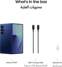 Samsung Galaxy Z Fold7, AI Phone, Blue Shadow, 512GB Storage, 12GB Memory, 200MP Camera, 3nm Processor, 4400mAh Battery Blue Shadow