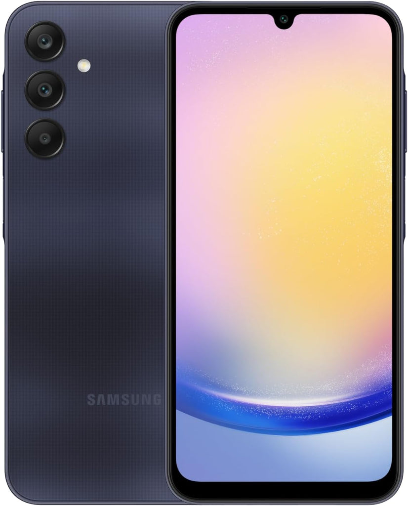 Samsung Galaxy A25 5G, Android Smartphone, Dual SIM Mobile Phone, 8GB RAM, 256GB Storage, Blue Black (UAE Version)