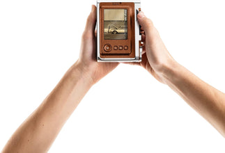 FUJIFILM INSTAX MINI EVO CAMERA BROWN