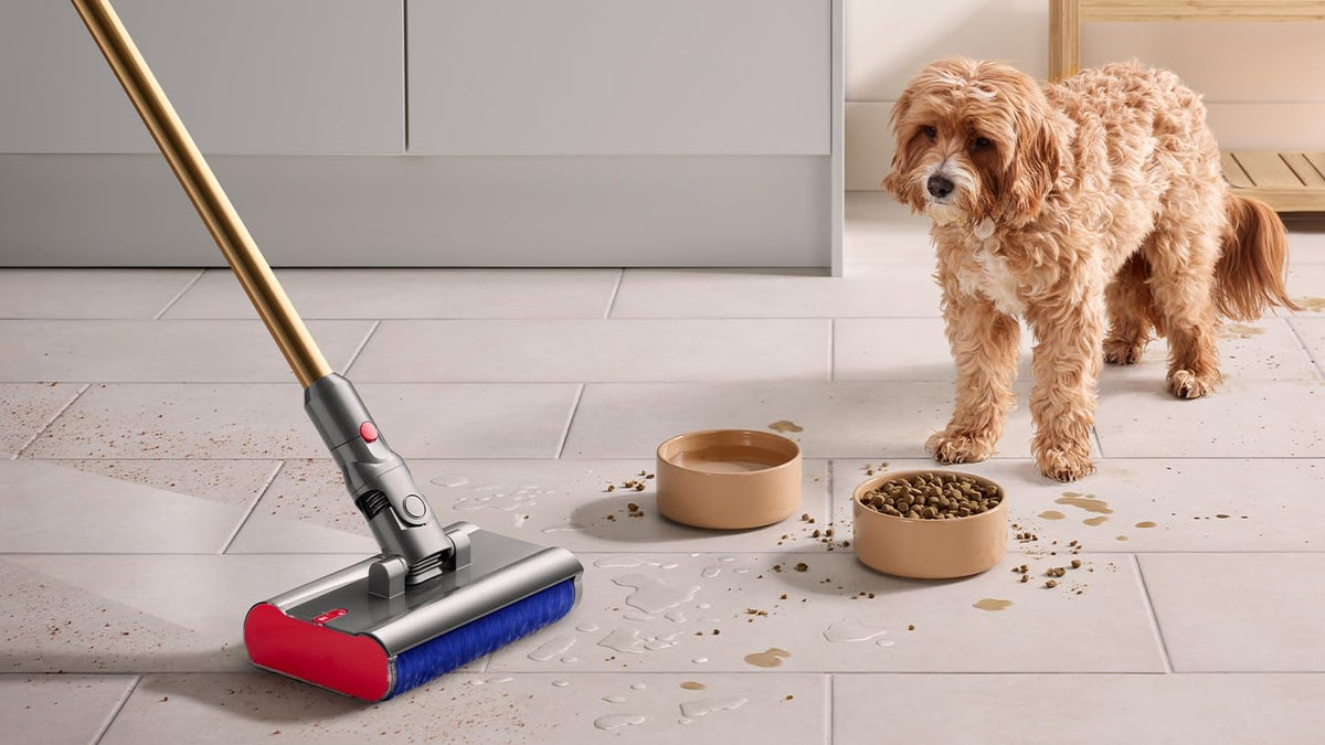 Dyson V12S Detect Slim Submarine Complete Wet & Dry Cordless Vacuum Cleaner (Gold)