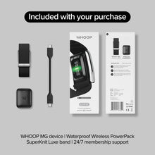 WHOOP 5.0/MG Activity Tracker - 12 Month Membership - Health and Fitness Wearable – 24/7 Activity and Sleep Tracker, Personalized Coaching, Menstrual Cycle Insights – 14+ Days Battery Life