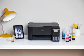 EPSON EcoTank L3252 Home ink tank printer A4, colour, 3-in-1 printer with WiFi and SmartPanel App connectivity