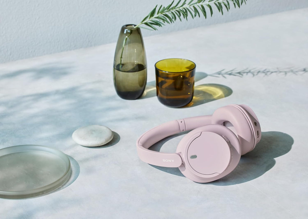 Sony WH-CH720N Noise Cancelling Wireless Headphones, Ambient Sound, Sound Processor V1, Clear Voice Calls, 35 Hours Battery Life, Quick Charge, Multipoint, Alexa, Pink