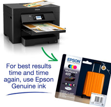 Epson WorkForce WF-7830 All-in-One Wireless Colour Printer with Scanner, Copier, Fax, Ethernet, Wi-Fi Direct and ADF