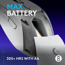 Logitech G309 LIGHTSPEED Wireless Gaming Mouse, Lightweight, LIGHTFORCE Hybrid Switches, HERO 25K Sensor, 300+ Hour Battery Life With AA Battery, 6 Programmable Buttons, PC & Mac - White