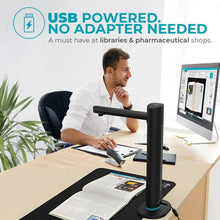 IRIScan Desk scanner for laptop document camera a3 Scanner- v6business :2x16MP/21MP visualizer, library scanner, free PDF editor,portable scanner,book scanner,AI curve flattening-finger hiding,Win Mac