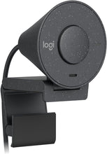 Logitech Brio 300 Full HD Webcam with Privacy Shutter, Noise Reduction Microphone, USB-C, Ceritified for Zoom, Microsoft Teams, Google Meet, Auto Light Correction - Graphite