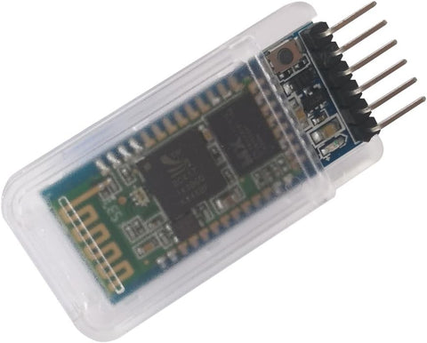 DSD TECH HC-05 Bluetooth Serial Pass-through Module Wireless Serial Communication with Button for Arduino