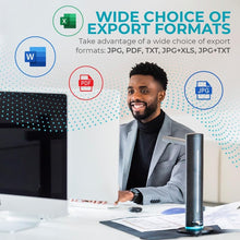 IRIScan Desk scanner for laptop document camera a3 Scanner- v6business :2x16MP/21MP visualizer, library scanner, free PDF editor,portable scanner,book scanner,AI curve flattening-finger hiding,Win Mac