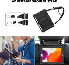 Herize iPad 9th 8th Generation Case Cover 2021 2020 2019 with Pencil Holder iPad 7th Case with Screen Protector | iPad 10.2 Case Full Body Heavy Duty Rugged Protective Cover w/ 360° Stand