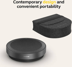 Jabra Speak2 75 Conferencing Speakerphone with Link 380 USB-A, Adapter for Unified Communications, 65mm Speaker Size, 360° Omnidirectional Microphone, IP64 Water and Dust Protection, Black | 2775-419