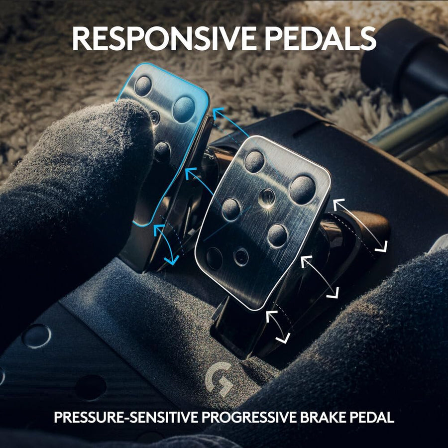 Logitech G923 Racing Wheel and Pedals