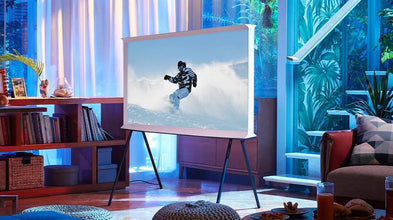 SAMSUNG 43-Inch Class The Sero LS05B Series - QLED 4K Smart TV with Alexa Built-in 2022 Model - 43LS05B - International Version