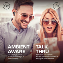 JBL Wave Beam True Wireless Earbuds, Deep Bass, Comfort Fit, 32H Battery, Smart Ambient, TalkThru, Hands-Free + VoiceAware, Water and Dust Resistant - Black, JBLWBEAMBLK