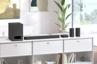 Sony BRAVIA Theater System 6 – 5.1ch Home Theater with Dolby Atmos & DTS:X, Wireless Rear Speakers & Subwoofer, Bluetooth, BRAVIA Connect (Model HT-S60)