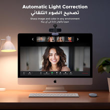 UGREEN 2K HD Webcam with Privacy Cover for PC/Laptop, Dual Mic Stereo Audio USB Web Camera 2K 30fps/1080P 60fps, Low-Light Correction 80° View, for Mac Windows YouTube, Zoom, Skype, Support Tripod