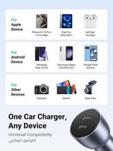 UGREEN Dual USB-C Car Charger PD 50W, Fast Charging Car Battery Charger Double Type-C Socket, USB PD Automobile Plug for iPhone 16 Pro Max/16/15/14/13/12, Galaxy S25/S24/23/22, iPad Pro 6/Air 5