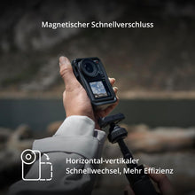 DJI Osmo Action 4 Essential Combo, 4K/120fps Waterproof Action Camera with a 1/1.3-Inch Sensor, Stunning Low-Light Imaging,10-bit & D-Log M Color Performance, Long-Lasting 160 Mins, Outdoor Camera