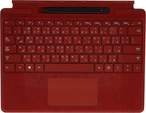 Microsoft Surface Pro Signature Keyboard With Slim Pen 2 Poppy Red - [8X6-00034]