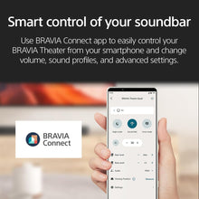 Sony BRAVIA Theater System 6 – 5.1ch Home Theater with Dolby Atmos & DTS:X, Wireless Rear Speakers & Subwoofer, Bluetooth, BRAVIA Connect (Model HT-S60)