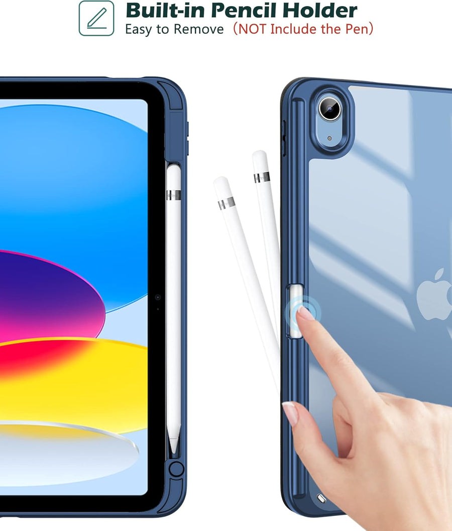 ProCase for iPad (A16) 11th Generation 11 Inch 2025/10th Generation 10.9 Inch 2022 Case with Pencil Holder