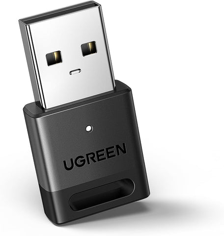 UGREEN Bluetooth 5.3 Adapter for PC, Plug and Play Dongle USB Bluetooth Receiver & Transmitter for Windows 11/10/8.1, Laptop, Keyboard, Mouse, Speaker, Headphone