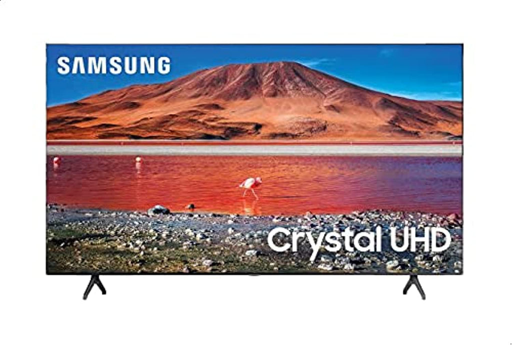 Samsung 75 Inches 4K Ultra HD LED Smart TV with Built-in Receiver, Black - UA75AU7000 - International Version