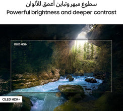 Samsung 77 Inch OLED TV, S90F, 4K, NQ4 AI Gen3 Processor, 4K AI Upscaling Pro, OLED HDR+, Motion Xcelerator 144Hz, Samsung Vision AI Smart TV, QA77S90FAEXZN (2025 - UAE Version)