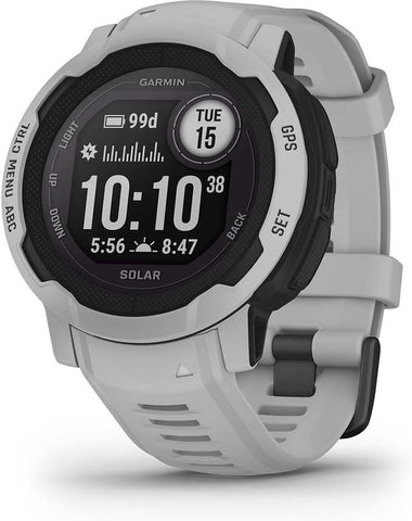 GARMIN Rugged Solar Smartwatch Instinct 2S | 51 Days of Battery Life in Smart Watch Mode | Built-in Sports Apps, Smart Notifications and Multi GNSS Support | ABC Sensors and Health Monitoring
