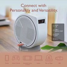 BenQ GV31 Smart Projector 1080p Full HD LED| Rotatable Ceiling Projection | 16W 270° Bass Speaker | Android TV with Netflix | Chromecast, AirPlay | 100