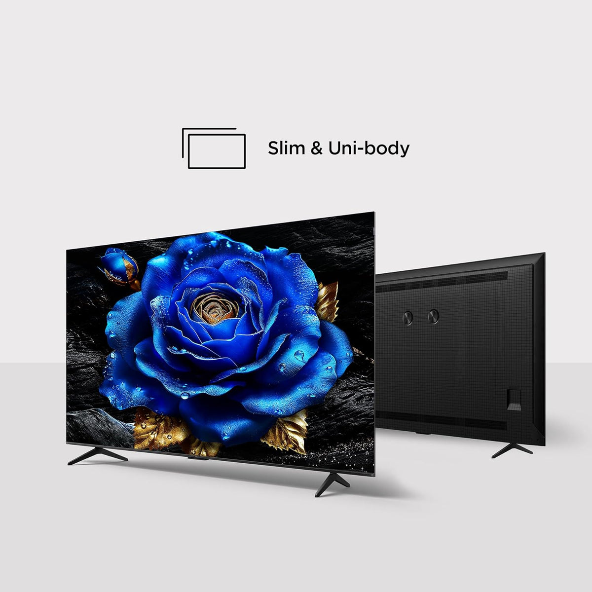 TCL Television 85 Inch Smart TV 4K QLED Colorful Quantum Crystal HDR 10+ Gaming Google TV, ONKYO 2.1 Hi-Fi, Dolby Atmos, DTS Virtual X, MEMC, Voice Control, Game Master, Slim Design-85T6C (2025 Model)
