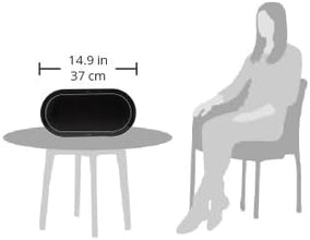 Jabra Speak 810 MS Wireless Bluetooth Speakerphone - Portable Conference Speaker with Superior Audio for Larger Conference Calls, Quick Set-Up - Certified for Microsoft Teams