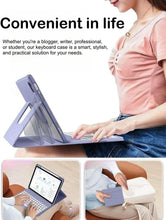 NALACAL 360° Rotatable Magnetic Detachable Keyboard Case for iPad 10th Generation 2022 - Includes Pencil Holder, BT Keyboard, Compatible with iPad 10th Gen 10.9 inch - Lavender