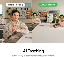 Insta360 Link - 4K Webcam with AI Tracking, Whiteboard & Portrait Modes